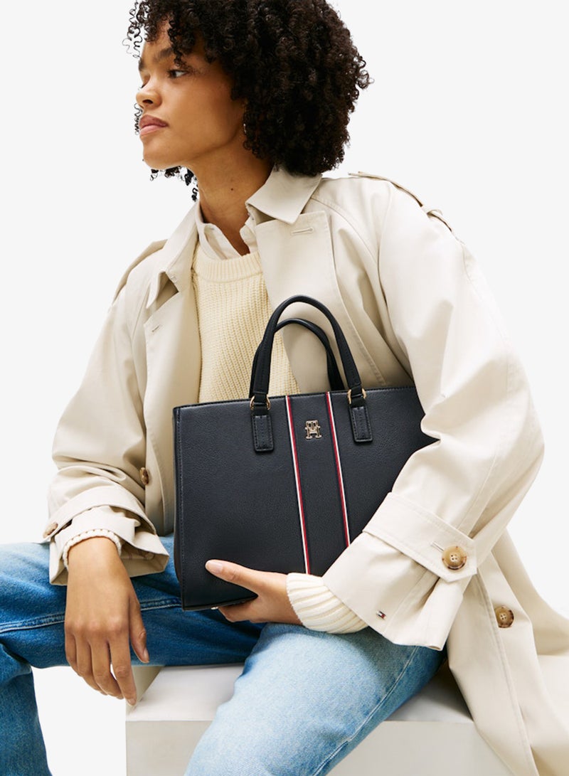 TOMMY HILFIGER Signature Crossbody Satchel - Image 2